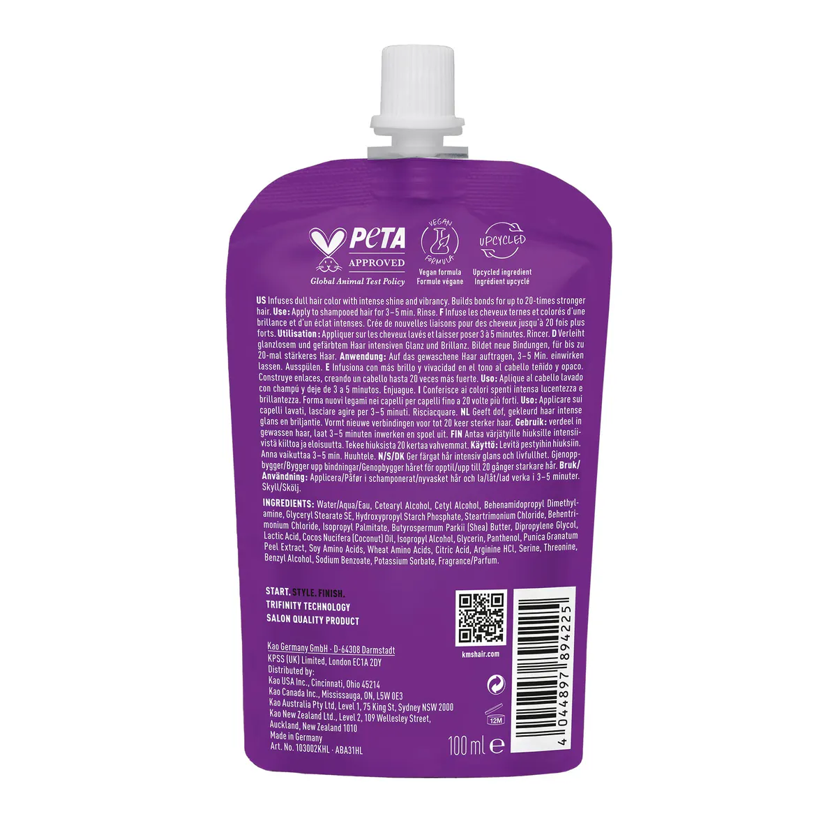 KMS Color Vitality Intensive Gloss Treatment 100ml, view 6