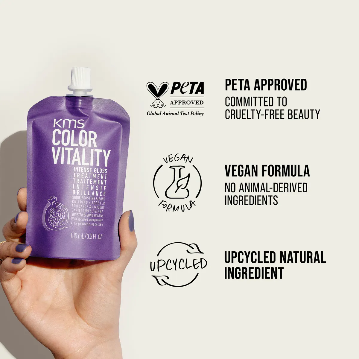 KMS Color Vitality Intensive Gloss Treatment 500ml, view 6