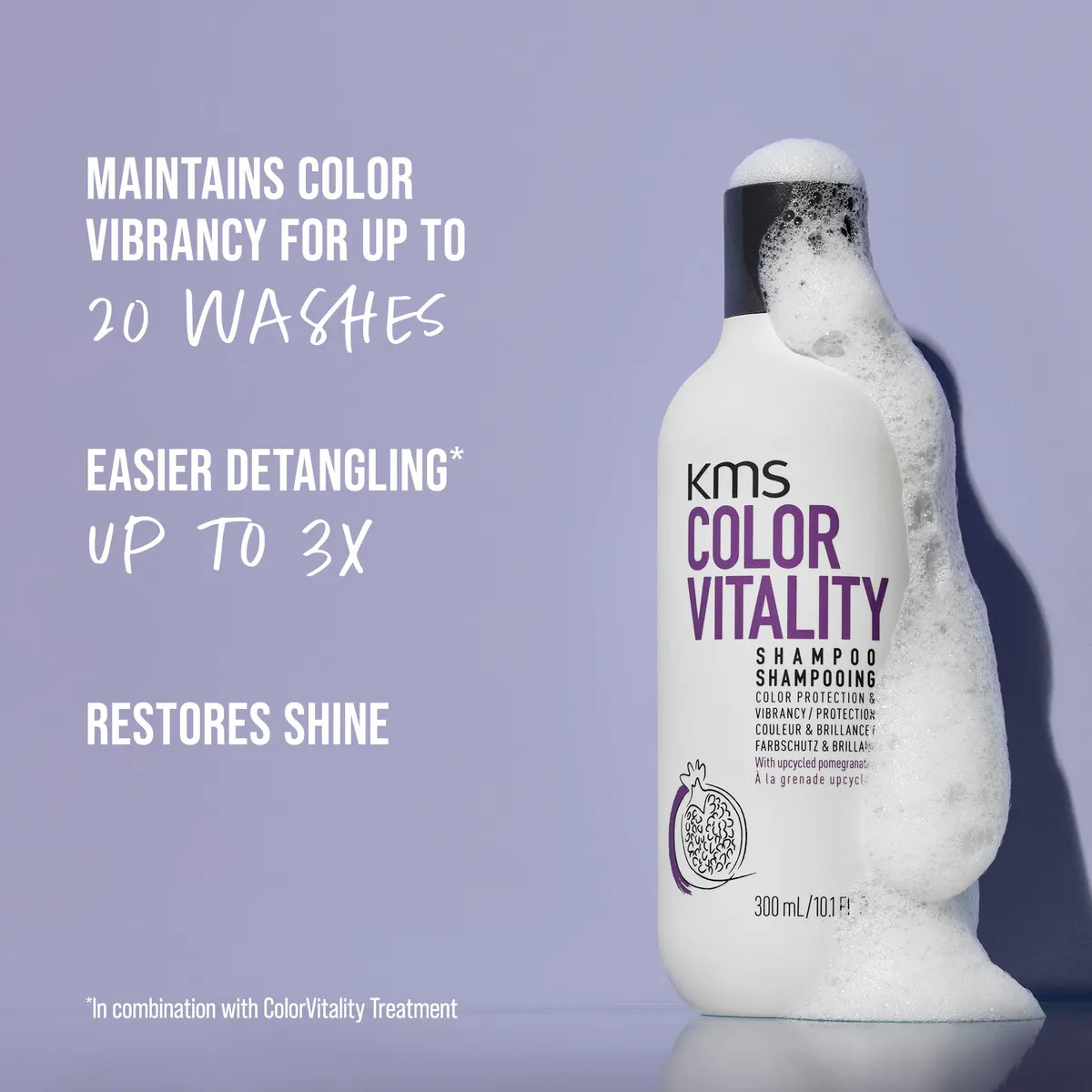 KMS Color Vitality Shampoo 300ml, view 2