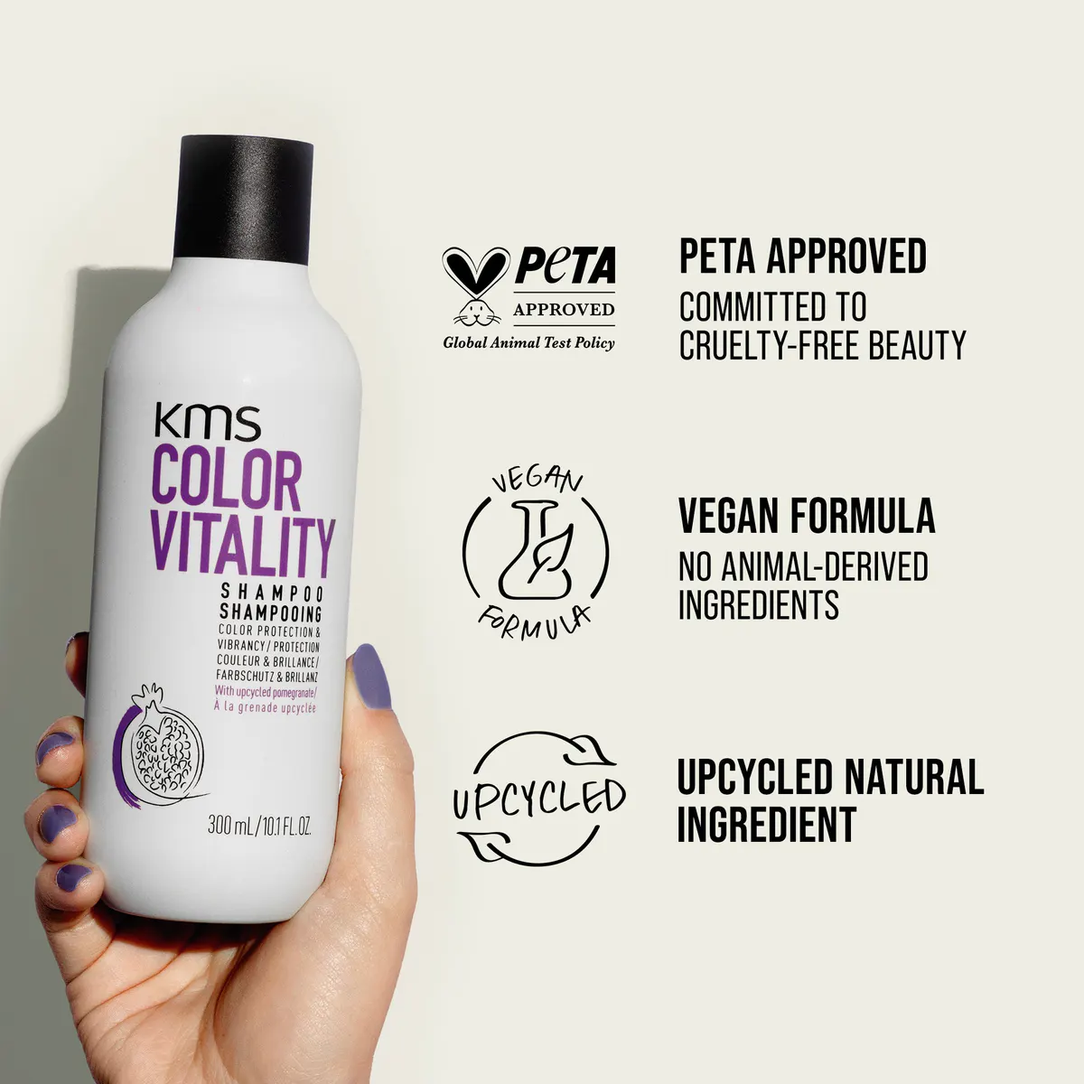 KMS Color Vitality Shampoo 300ml, view 5