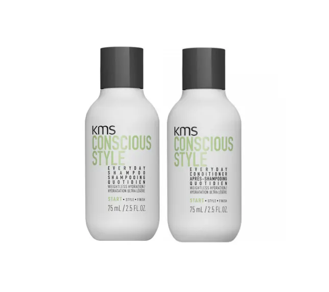 KMS Conscious Style Everyday Shampoo & Conditioner 75ml