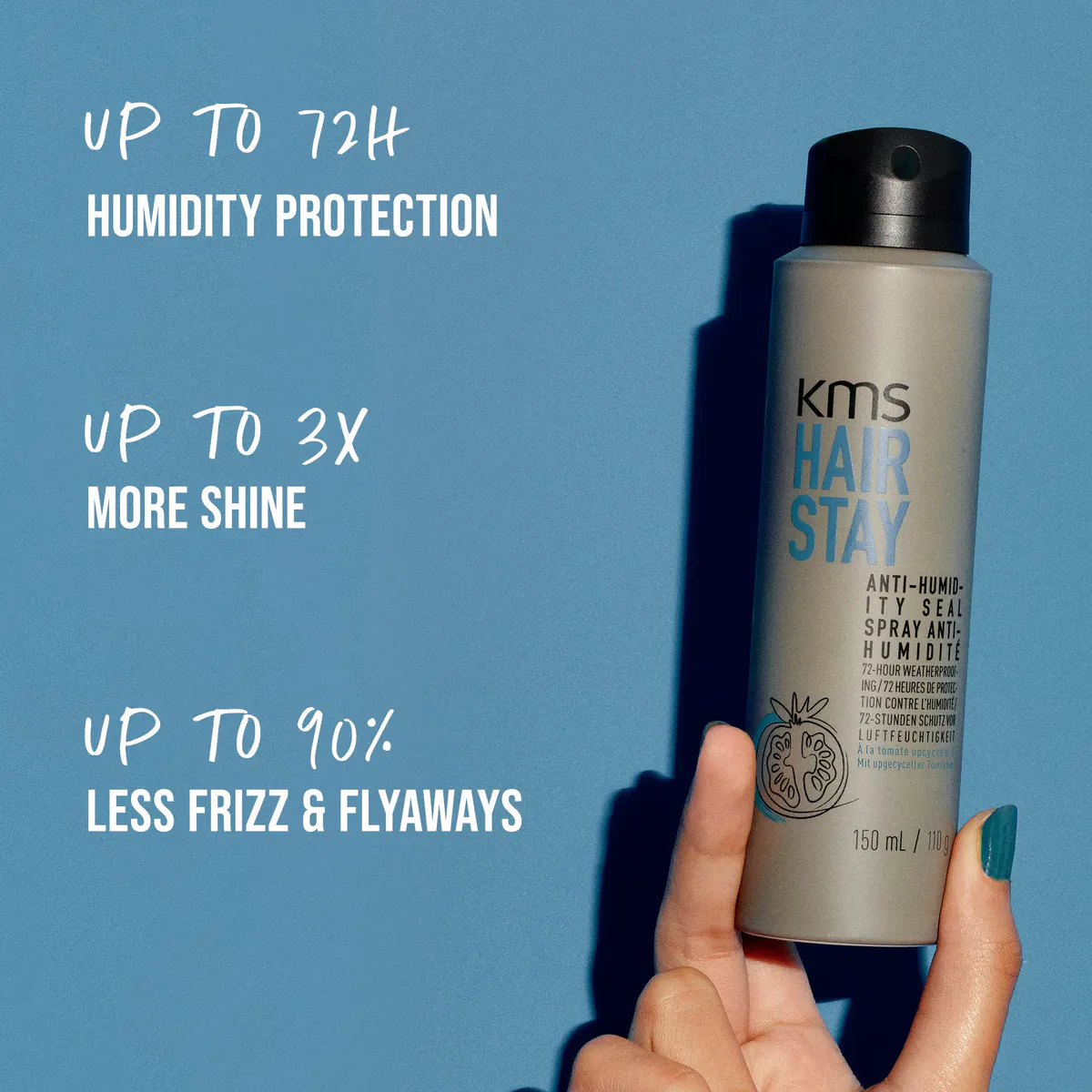 KMS Hair Stay Anti-Humid Seal 150ml, view 4