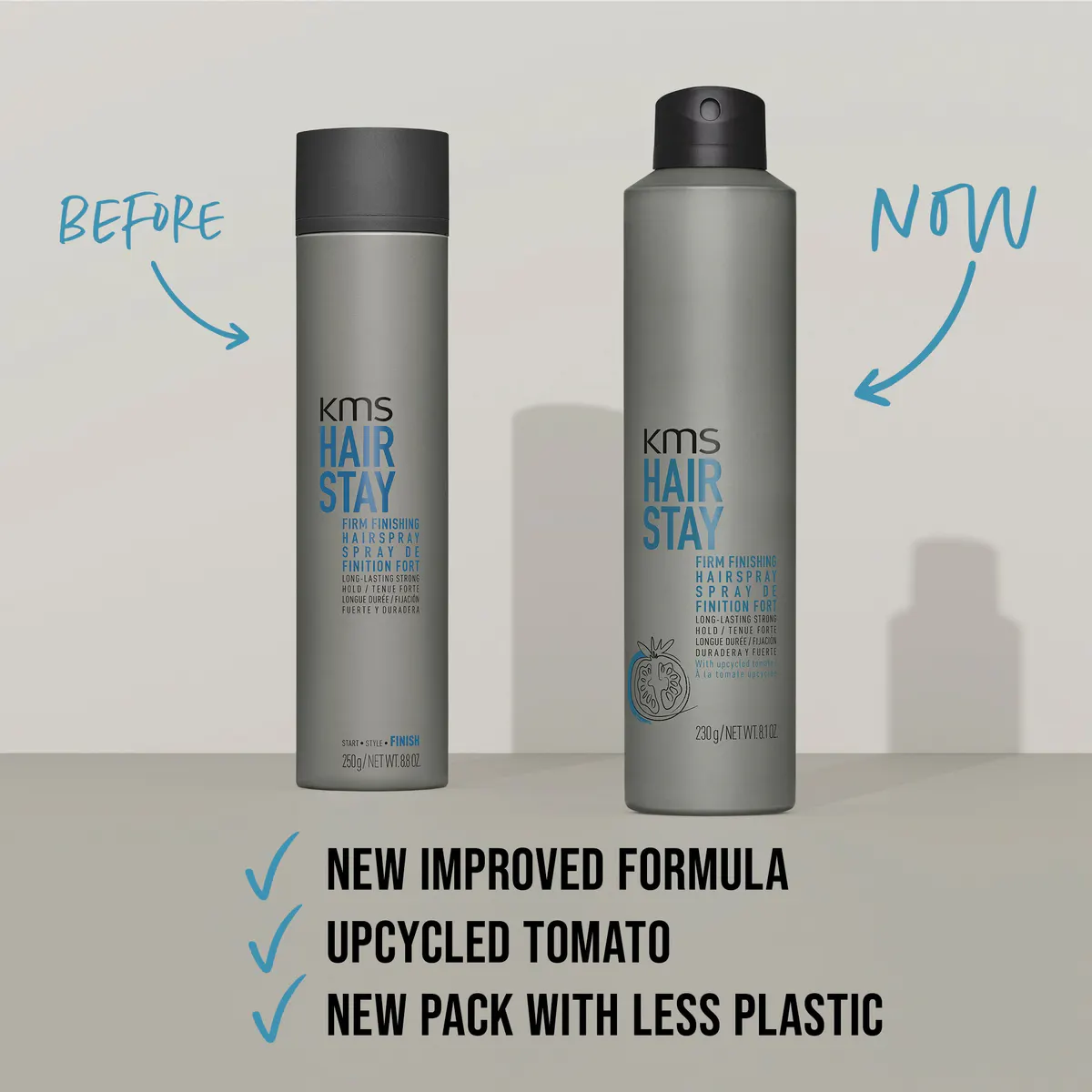 KMS Hair Stay Firm Finish Spray 300ml, view 6