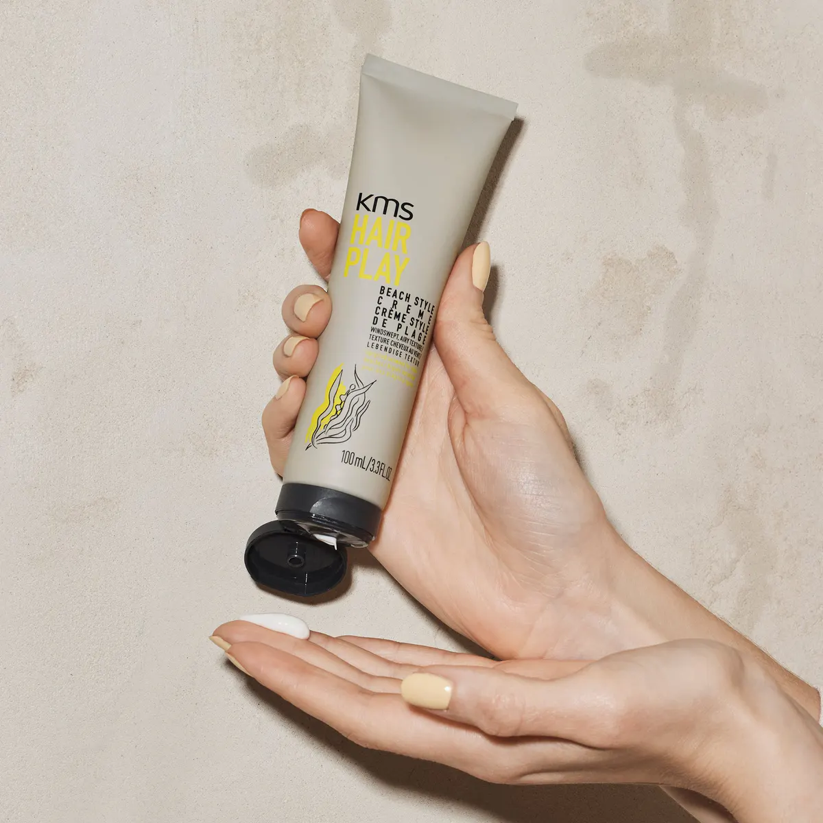 KMS Hairstay Beach Style Creme 100ml, view 3