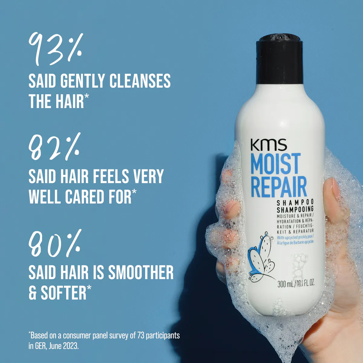KMS Moist Repair Shampoo 300ml, view 2