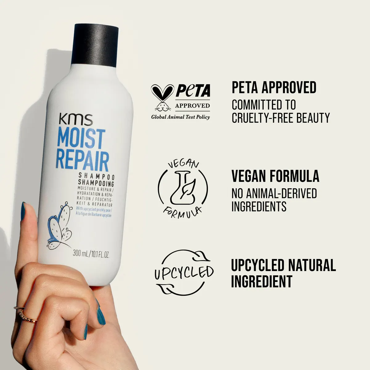KMS Moist Repair Shampoo 300ml, view 4