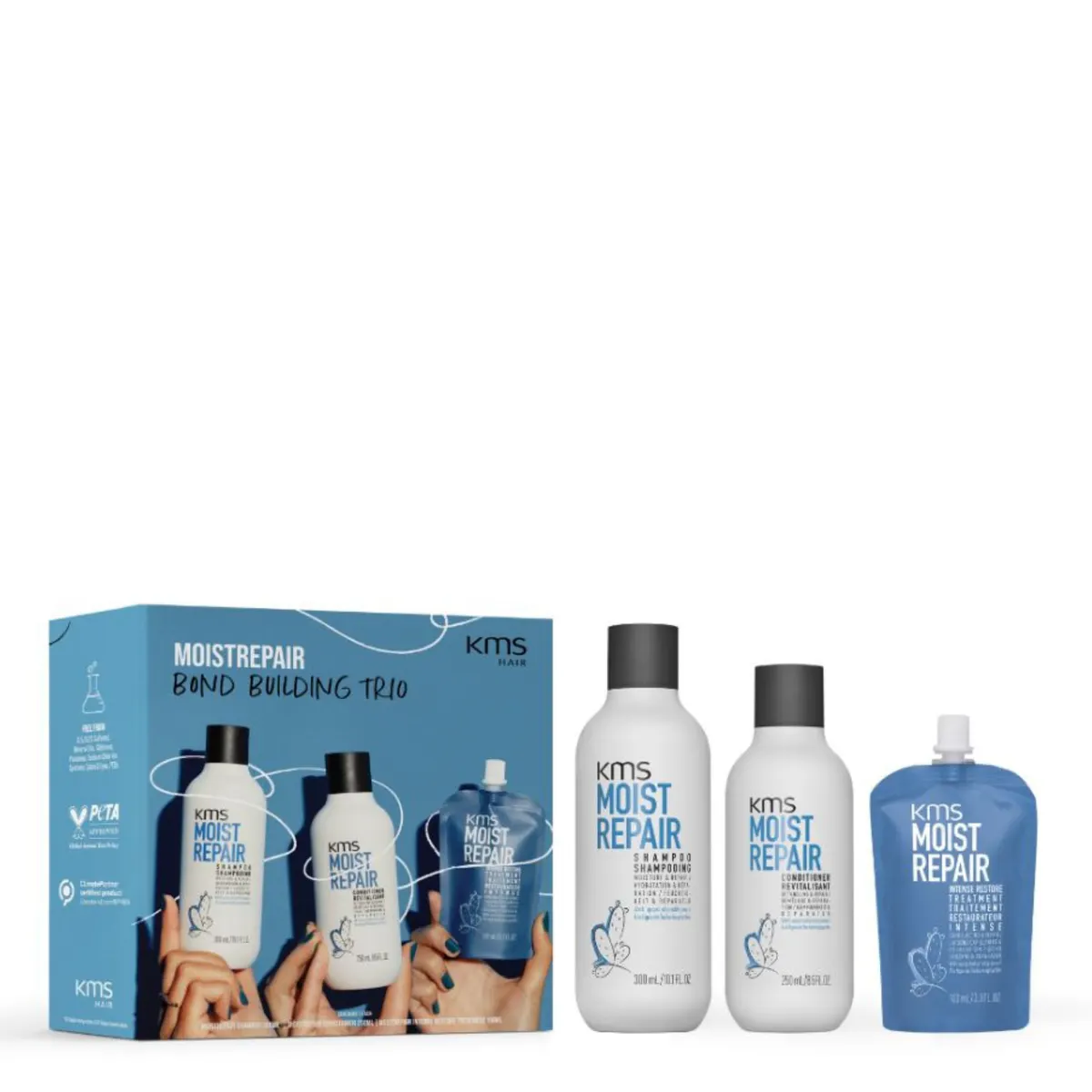 KMS Moist Repair with Intense Restore Trio Pack