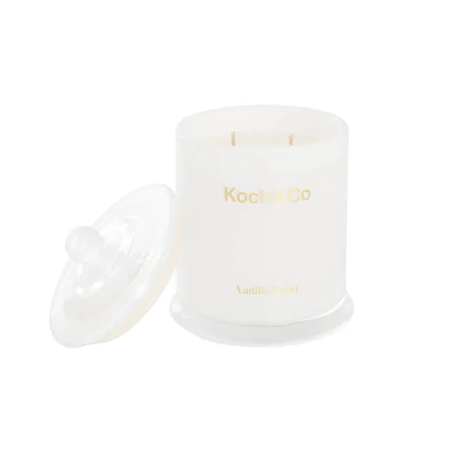 Koch & Co Soy Candle Leisure Vanilla Swirl 360g, view 3