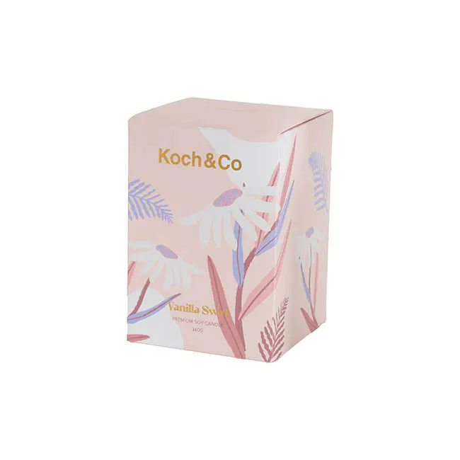 Koch & Co Soy Candle Leisure Vanilla Swirl 360g, view 4