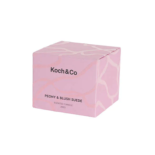 Koch & Co Soy Candle Mystical Peony & Blush Suede 200g, view 4