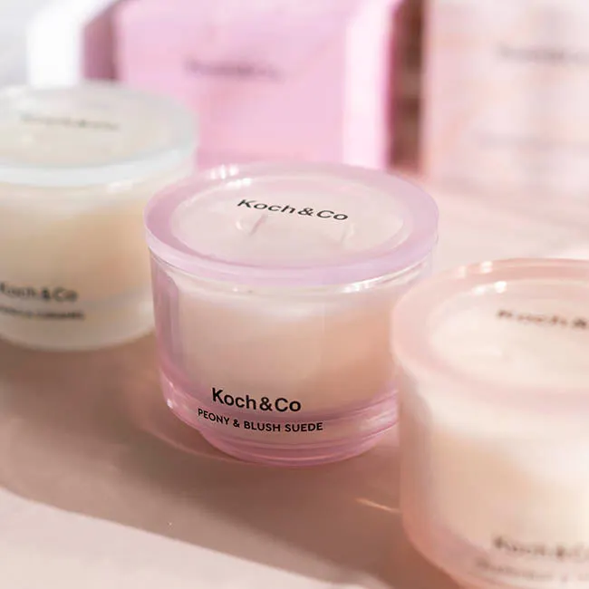 Koch & Co Soy Candle Mystical Peony & Blush Suede 200g, view 5
