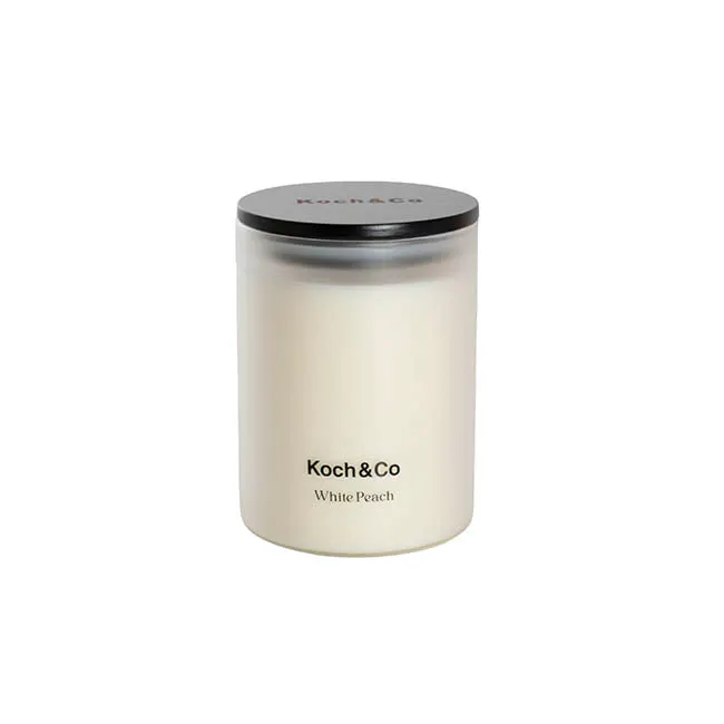 Koch & Co Soy Candle White Peach 350g, view 4