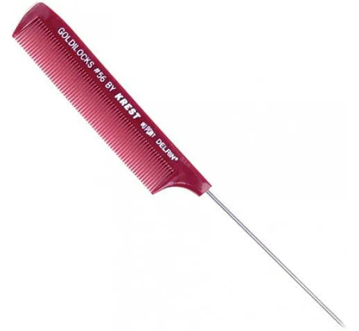Krest No.5 Metal Tail Comb #56 - 23 cm