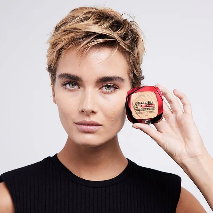 L’Oreal Paris Infallible 24-Hour Foundation in a Powder 9g, view 4