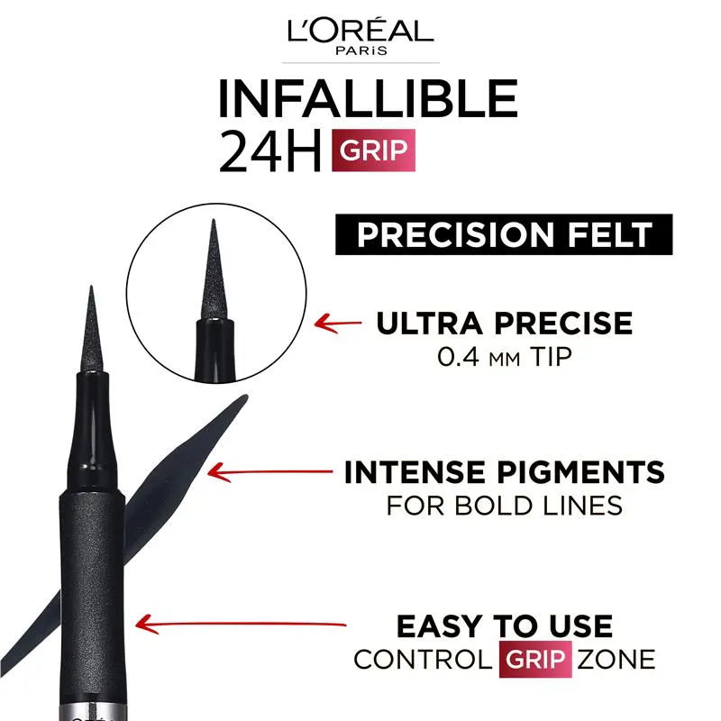 L’Oréal Paris Infallible Grip 27H Precision Felt, view 4
