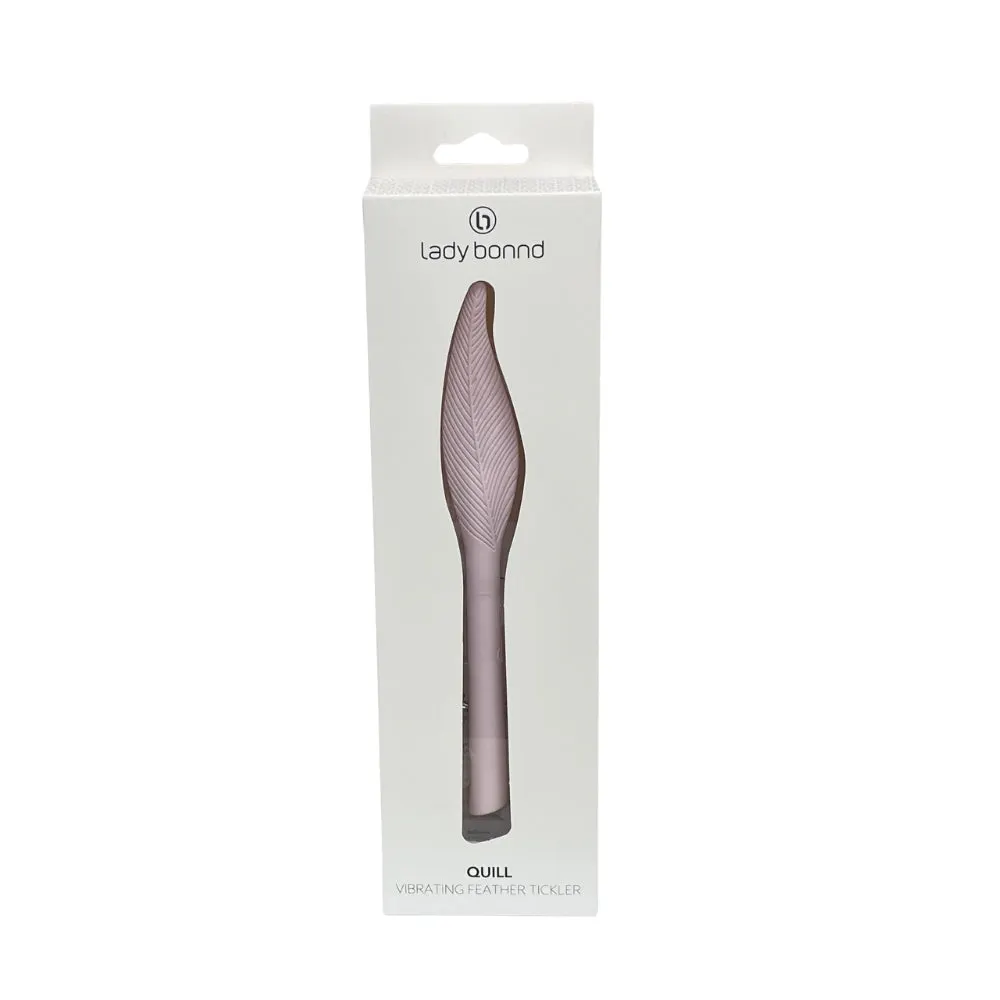 Lady Bonnd Quill Vibrating Feather - Pink, view 2