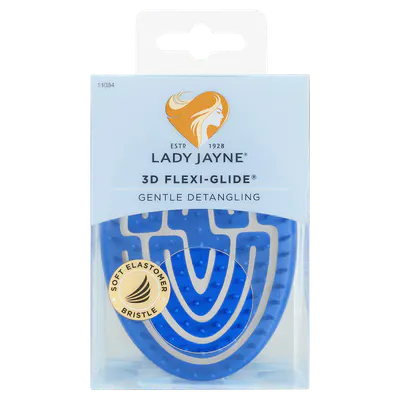 Lady Jayne 3D Flexi-Glide Detangler Brush