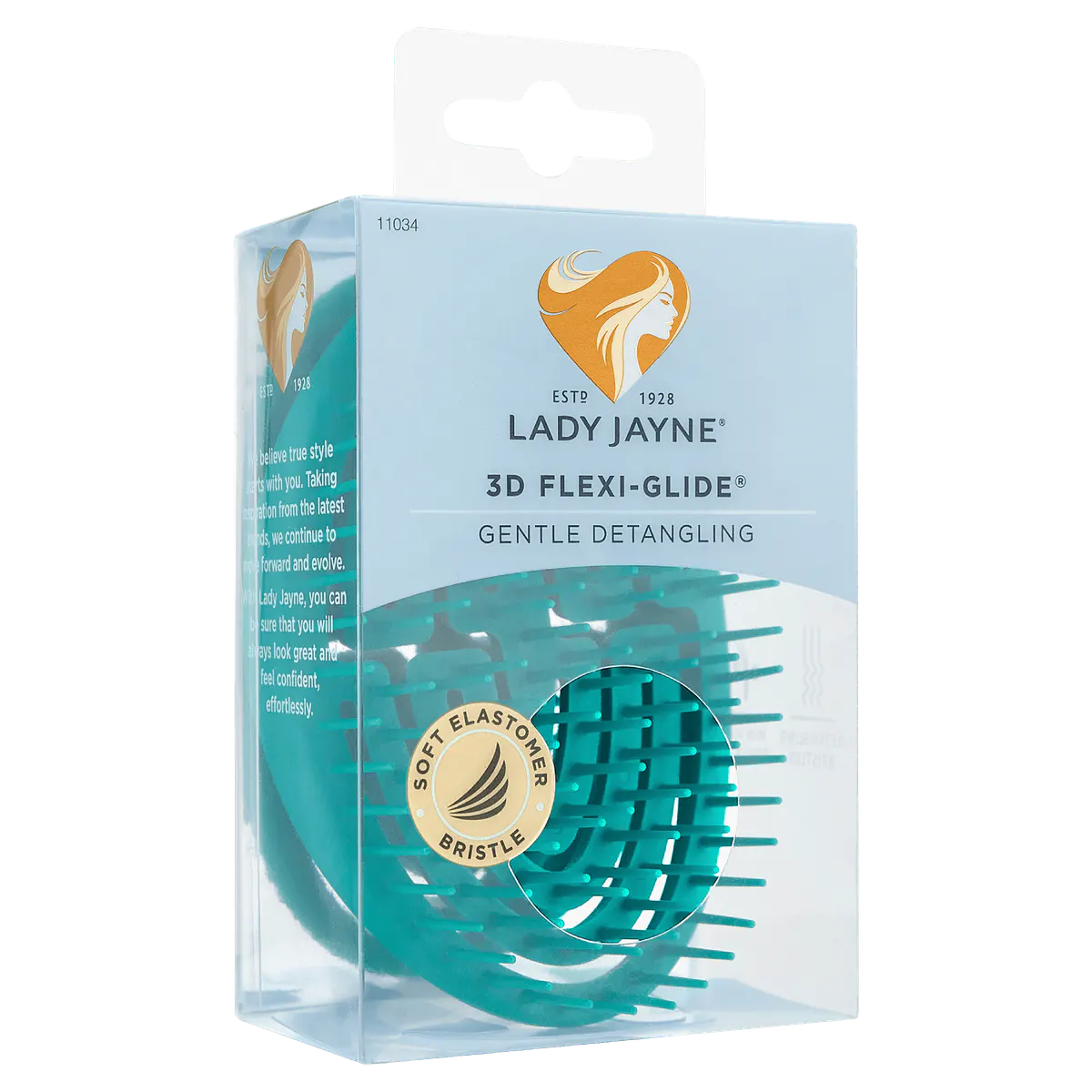 Lady Jayne 3D Flexi-Glide Detangler Brush, view 5