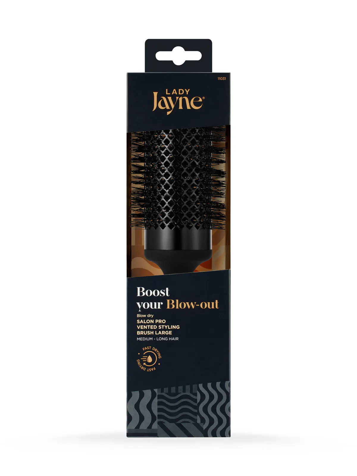 Lady Jayne Salon Pro Angled Vent Styling Brush, view 3