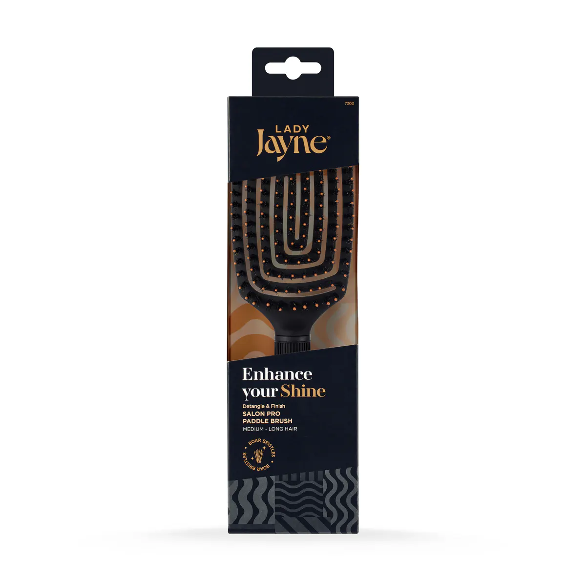 Lady Jayne Salon Pro Detangling Paddle Brush, view 2