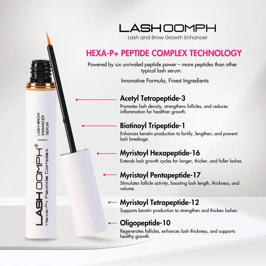 Lash Oomph Lash & Brow Enhancer Serum 3ml, view 5