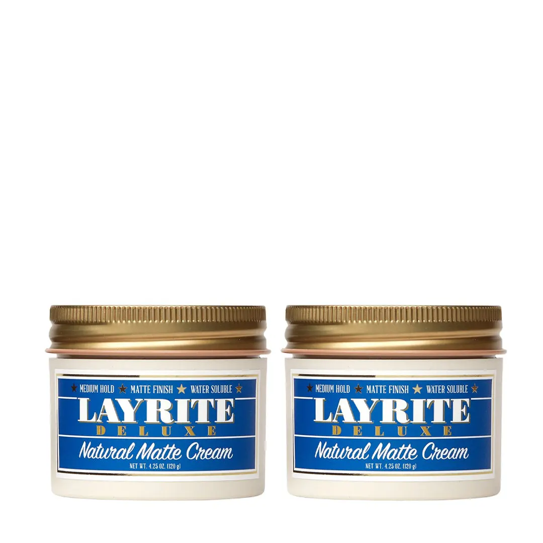 Layrite Natural Matte Cream Duo Bundle