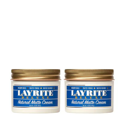 Layrite Natural Matte Cream Duo Bundle