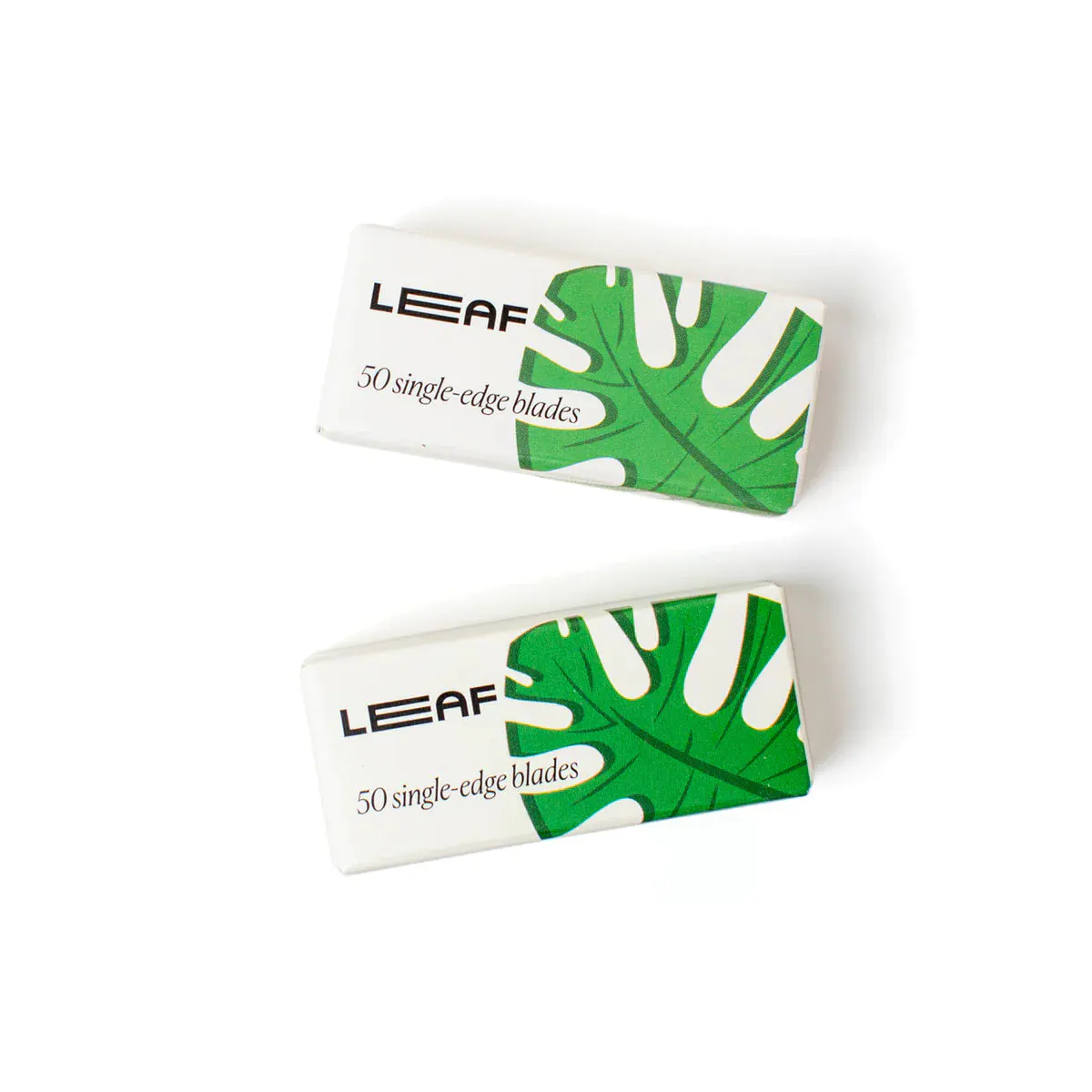 Leaf Shave 50 Pack Single-Edge Blades, view 3