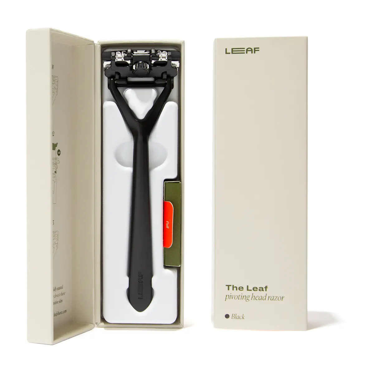 Leaf Shave Razor - Black, view 4