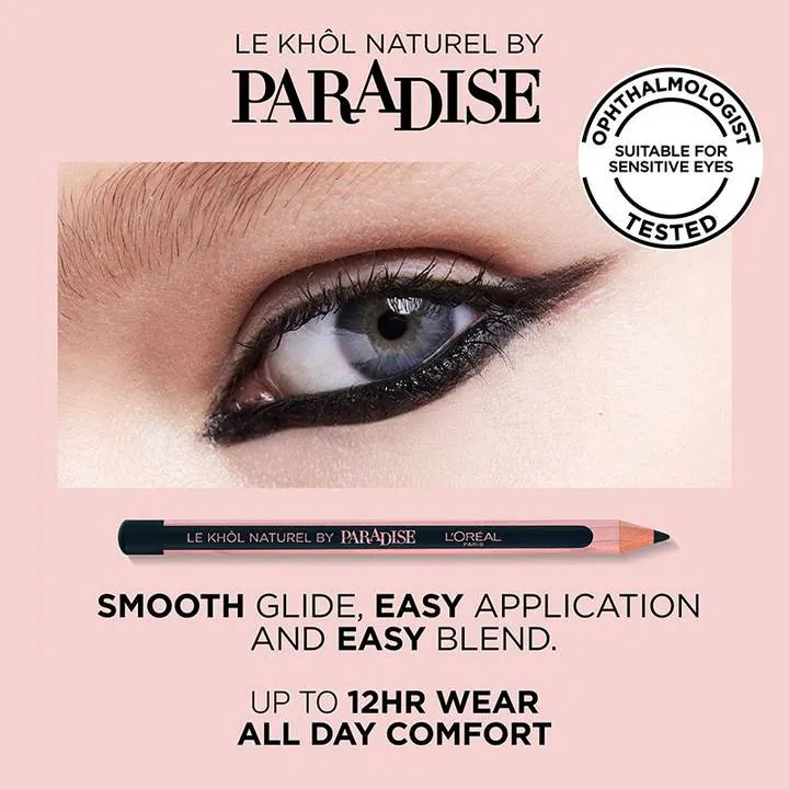 L'Oreal Paris Paradise Le Khol Eyeliner Pencil 1.2g, view 5