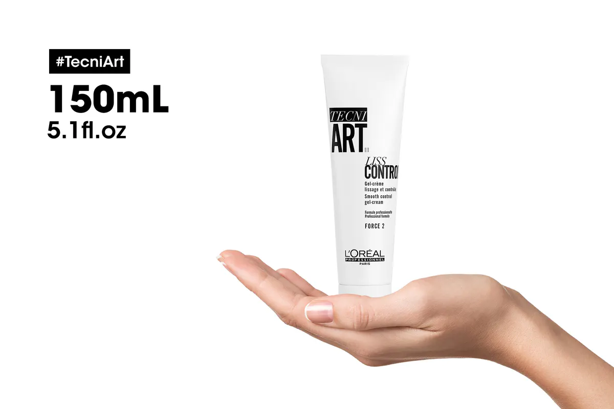 L'Oréal Professionnel Tecni.ART Flex Liss Control Frizz Control Styling Cream 150ml, view 2