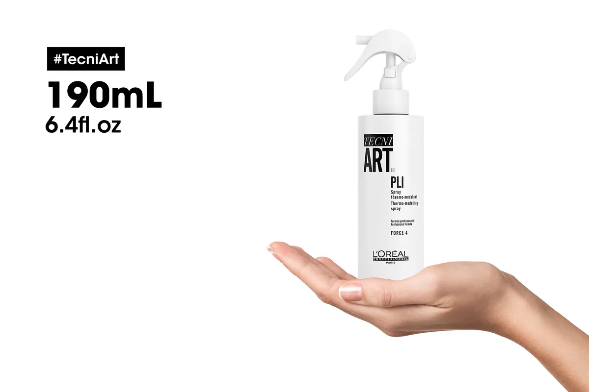 L'Oréal Professionnel Tecni.ART Flex Pli Thermo-Modelling Spray 190ml, view 2