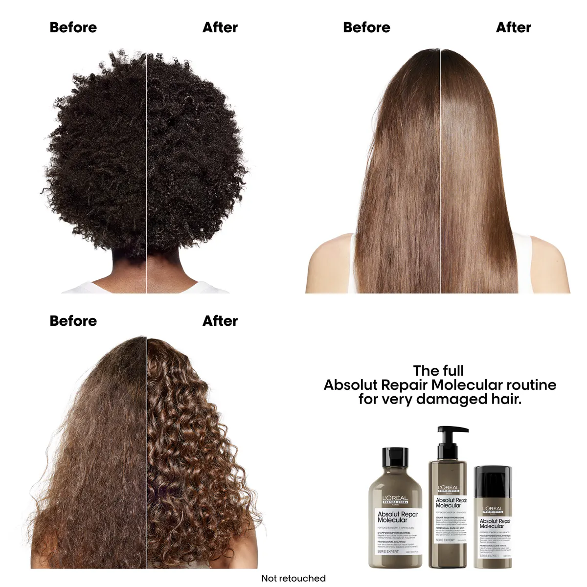 L'Oréal Professionnel Absolut Repair Molecular Trio Pack, view 2
