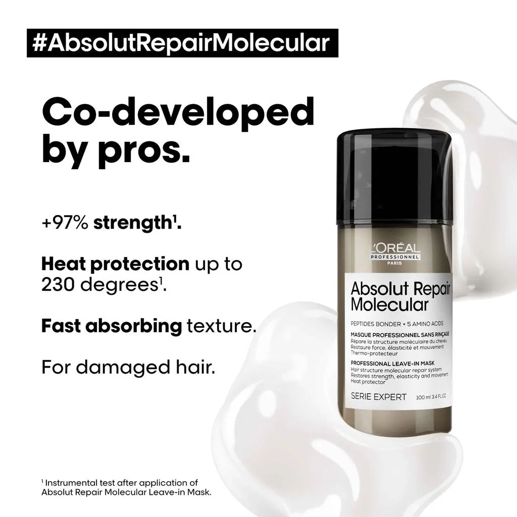 L'Oréal Professionnel Absolut Repair Molecular Trio Bundle, view 14
