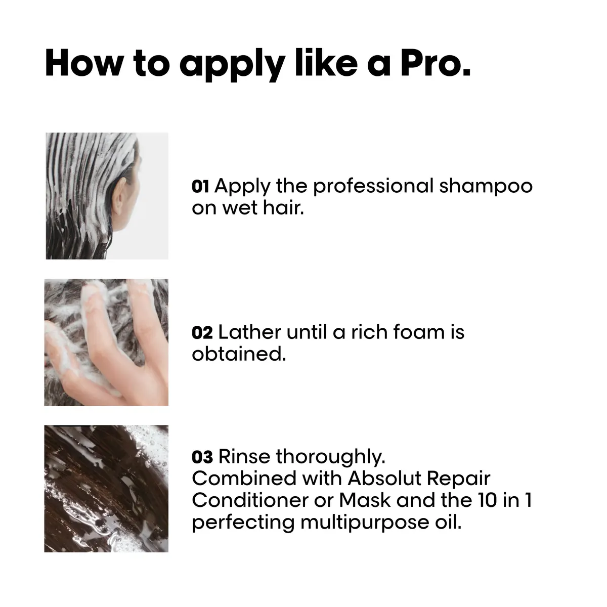 L'Oreal Professionnel Absolut Repair Shampoo 500ml, view 5