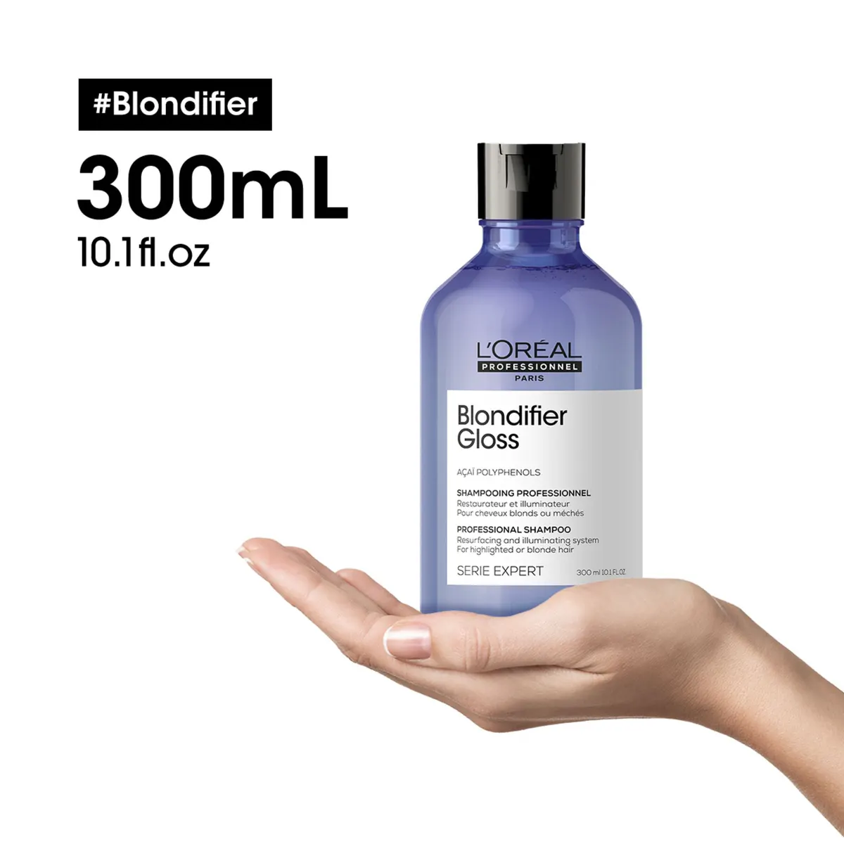 L'Oréal Professionnel Blondifier Gloss Shampoo 300ml, view 2