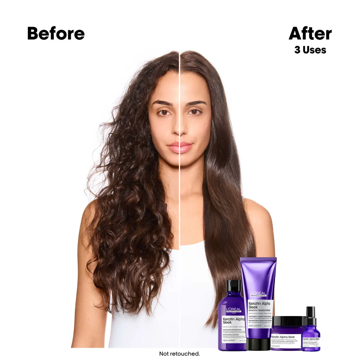 L'Oréal Professionnel Keratin Alpha Sleek Progressive Treatment  200ml, view 2