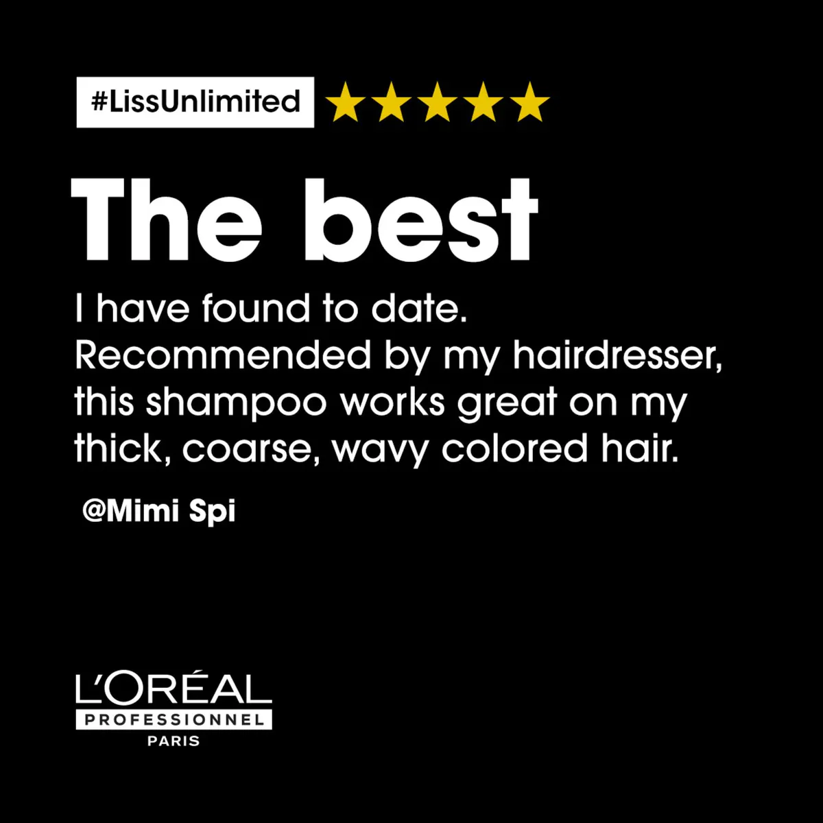 L'Oréal Professionnel Liss Unlimited Shampoo 300ml, view 2