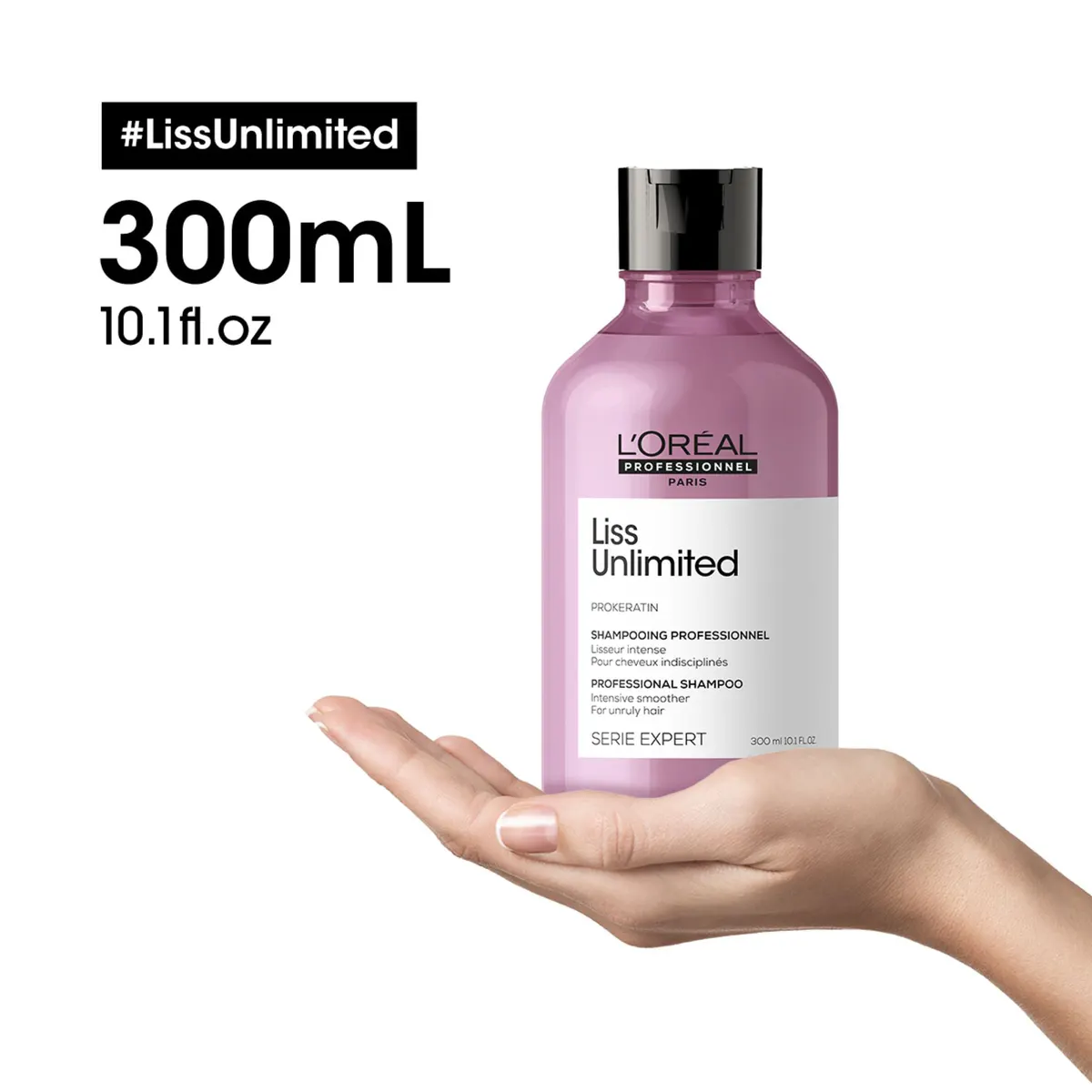L'Oréal Professionnel Liss Unlimited Shampoo 300ml, view 3