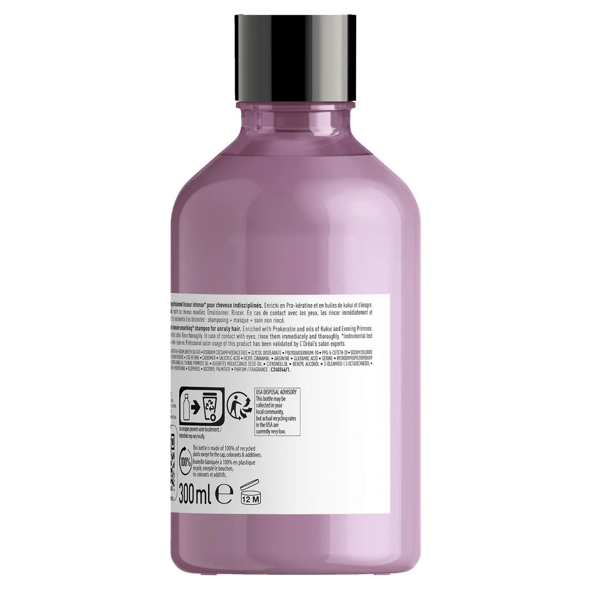 L'Oréal Professionnel Liss Unlimited Shampoo 300ml, view 7