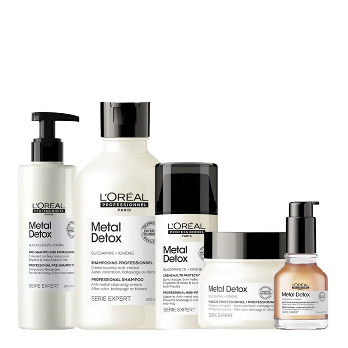 L'Oréal Professionnel Metal Detox 5 Step Bundle