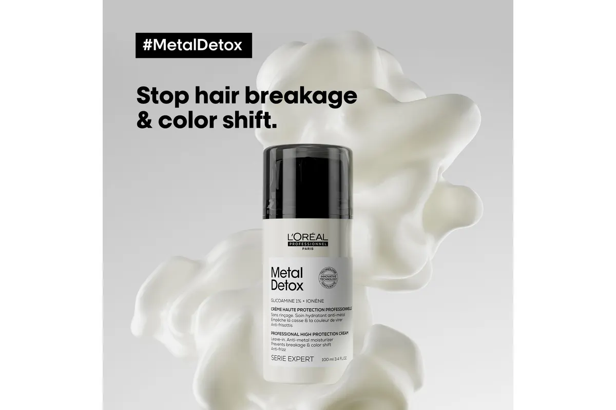 L'Oréal Professionnel Metal Detox Leave-In Cream 100ml, view 5