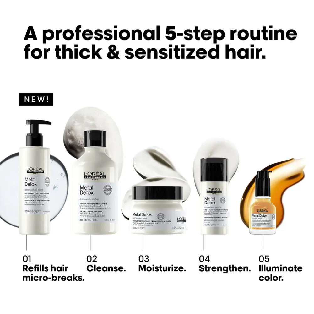 L'Oréal Professionnel Metal Detox Pre-Shampoo Treatment 285g, view 6