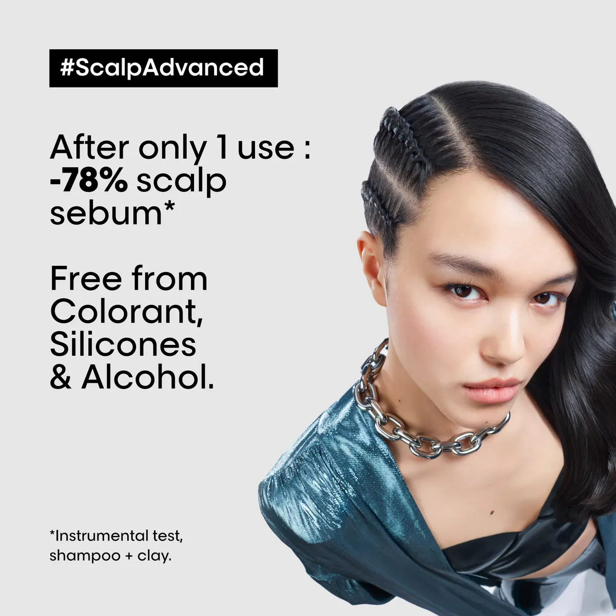 L'Oréal Professionnel Scalp Advanced Oiliness Shampoo 300ml, view 5