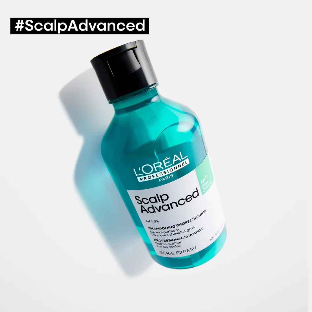 L'Oréal Professionnel Scalp Advanced Oiliness Shampoo 300ml, view 6
