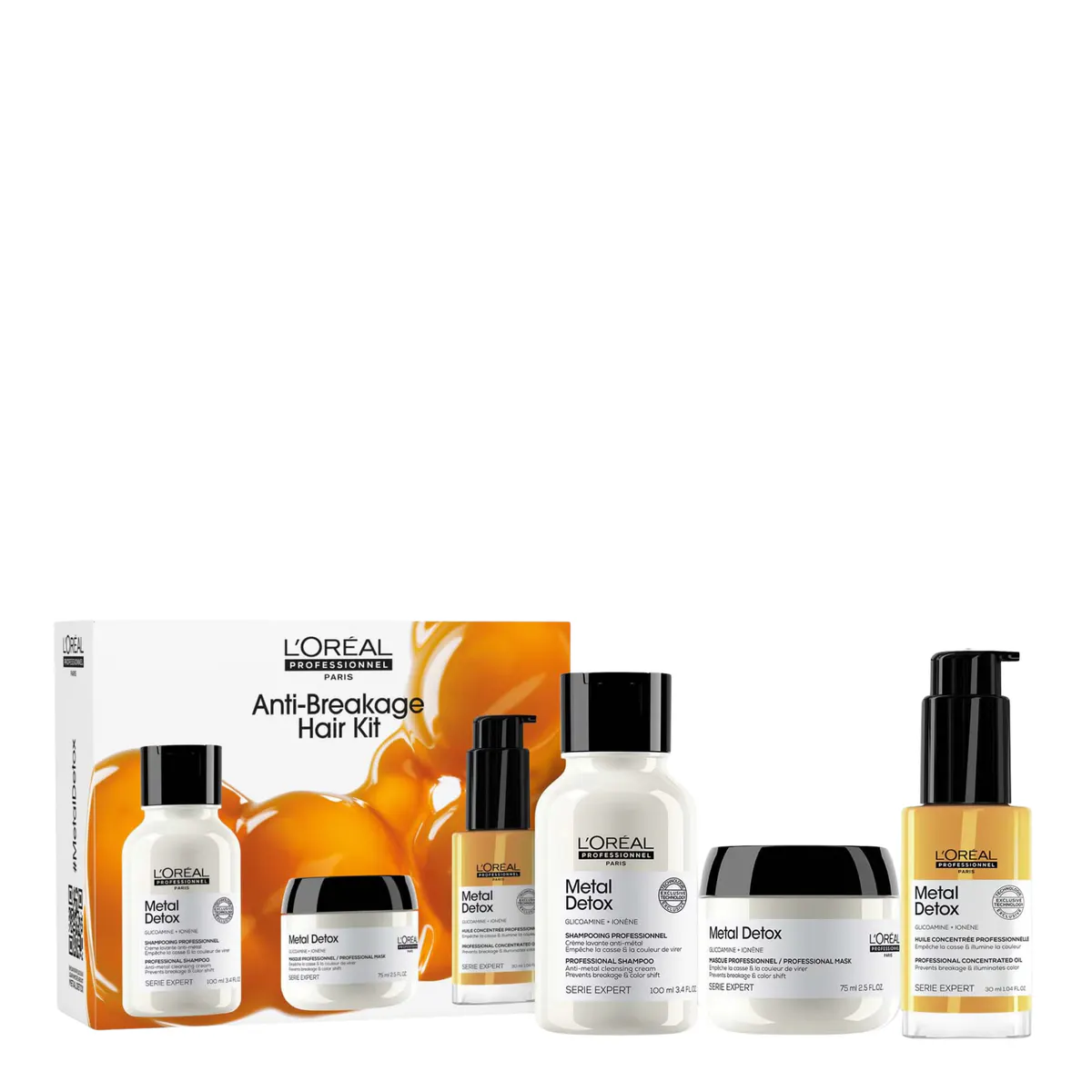 L'Oréal Professionnel Serie Expert Metal Detox Mini Trio Pack