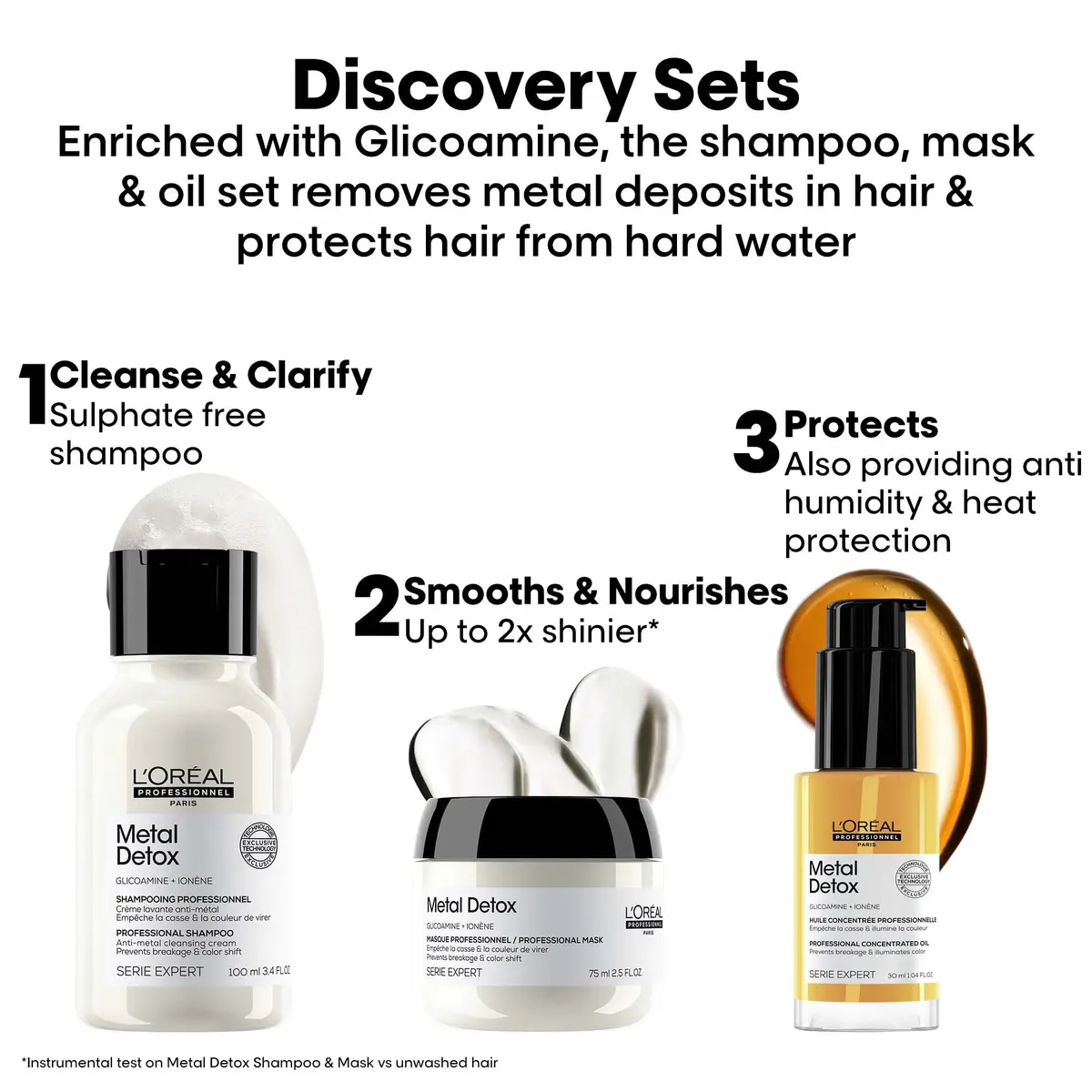 L'Oréal Professionnel Serie Expert Metal Detox Mini Trio Pack, view 2