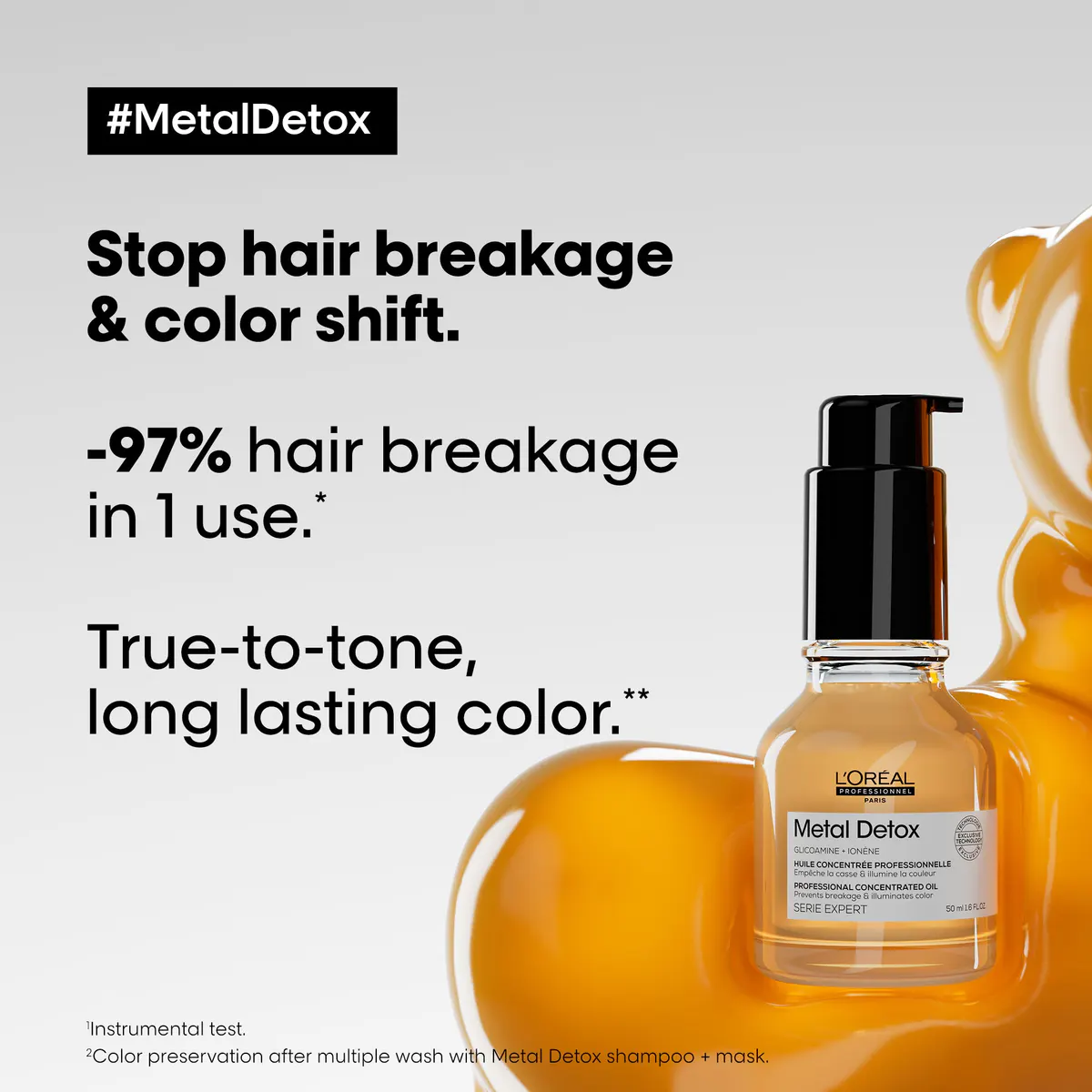 L'Oréal Professionnel Serie Expert Metal Detox Oil 50ml, view 4