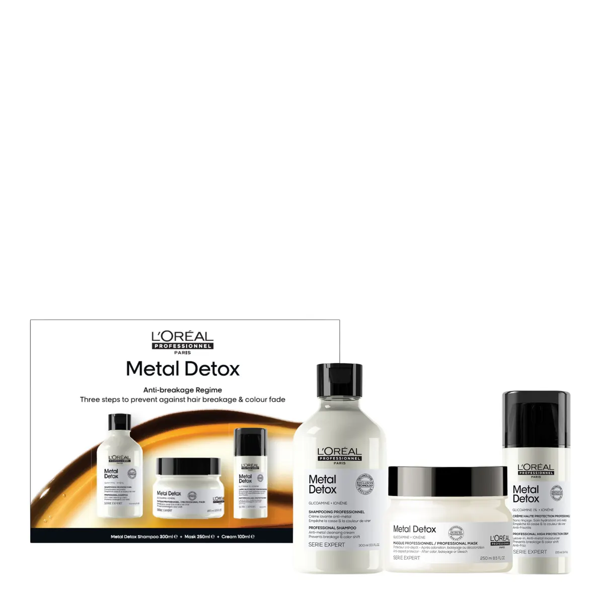 L'Oréal Professionnel Serie Expert Metal Detox Trio Pack