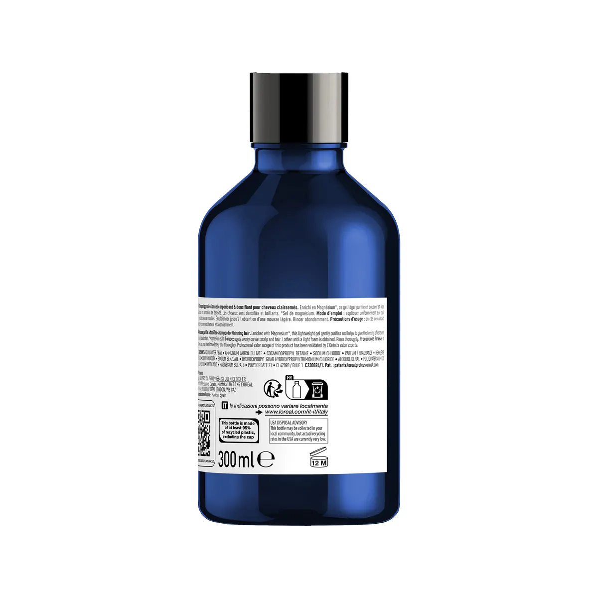 L'Oréal Professionnel Serioxyl Advanced Denser Hair Shampoo 300ml, view 7